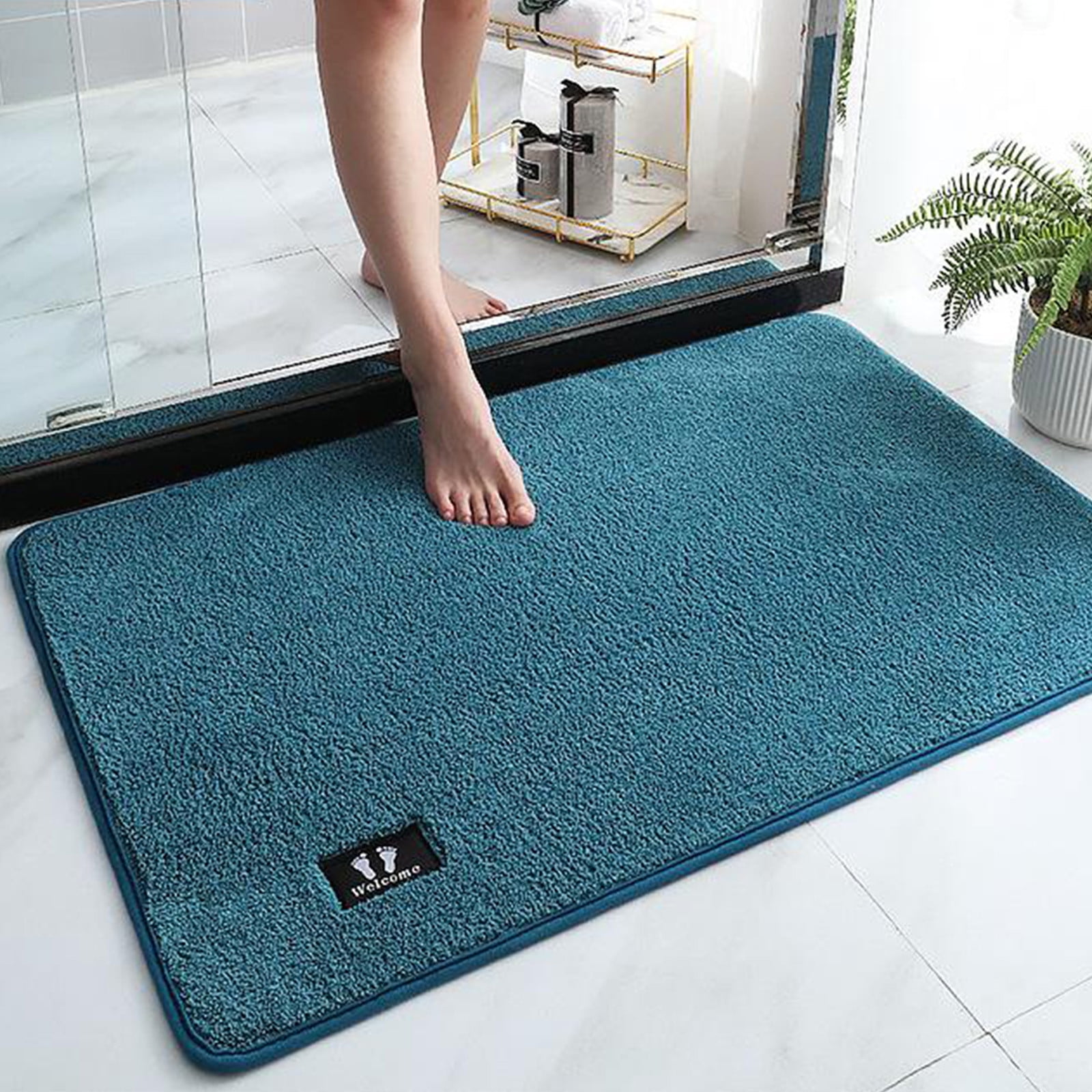 Bocqde Bathroom Rugs Home Summer Carpet Front Door Carpet Super ...