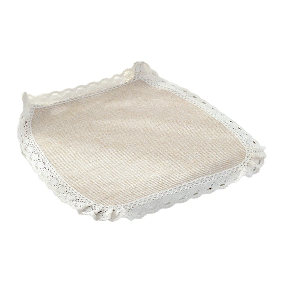 Bocqde Four Season And Linen Fabric Cushion Summer Thread Woven Chair Pad For Office Computer Seat And Dining Chair Cushion