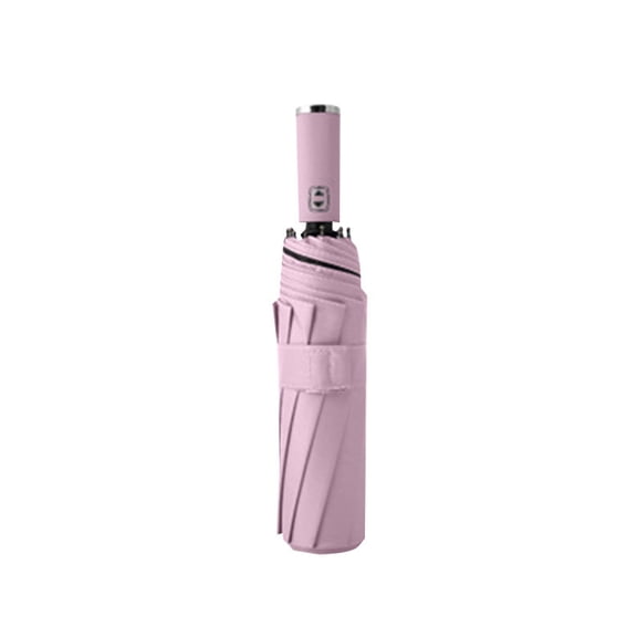 Qholemyo Fully Automatic Rotatable Umbrella Foldable Glue Sunscreen Umbrella Automatic Opening And Closing Protection And Sun Protection