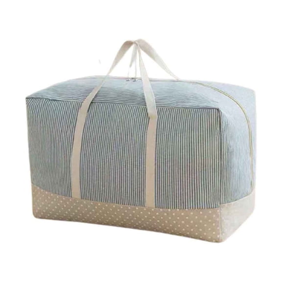 Qholemyo Home Storage Bag,Quilt Storage Bag Three-Dimensional Way Bedroom Storage Organizing Storage Bag