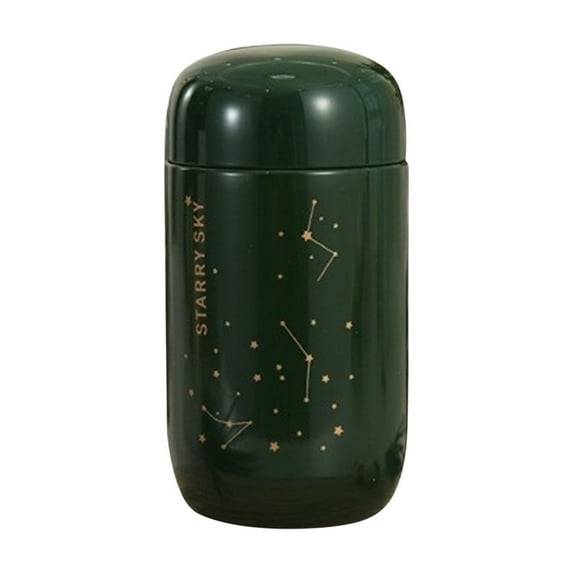 Qholemyo Mini Cute Insulated Stainless Steel Water Bottle Unisex Little Fresh Portable Pocket Cup Leak Proof Heat And Cold Retention