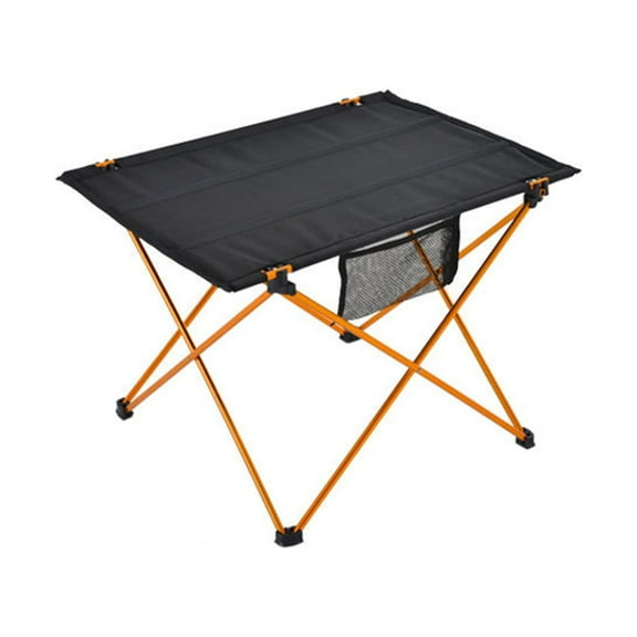 Bocqde Small Desk for Bedroom Ultralight Aluminum Portable Outdoor Folding Table, Suitable for Picnics, Camping, Barbecue