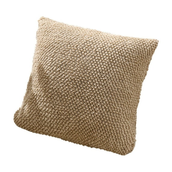 Qholemyo Solid Color Woven Knitted Pillow
