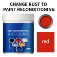thumbnail image 1 of Qholemyo Weather Proof Rust Converter Paint For Metal Water-based Reduce-rust Paint Metal Paint Rust-free Rust-conversion Paint Color Steel Tile Renovations 500g, 1 of 1