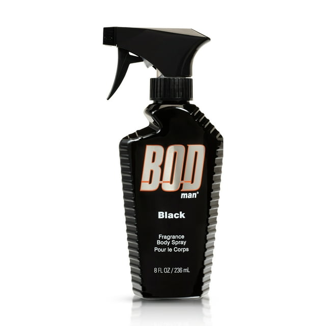 Bod Man Black Body Spray Fragrance, 8 fl.oz.