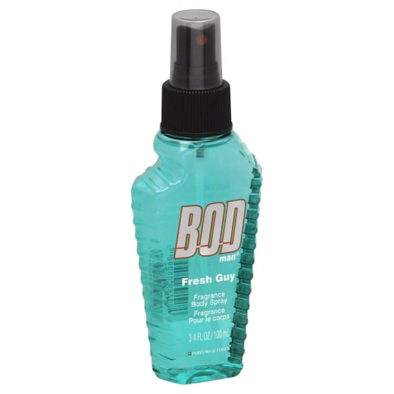 Bod Man Fresh Guy Body Spray, 3.4 oz