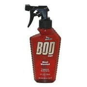 Bod Man Most Wanted Body Spray 8.0 Oz Mens Bath & Body Parfums De Coeur