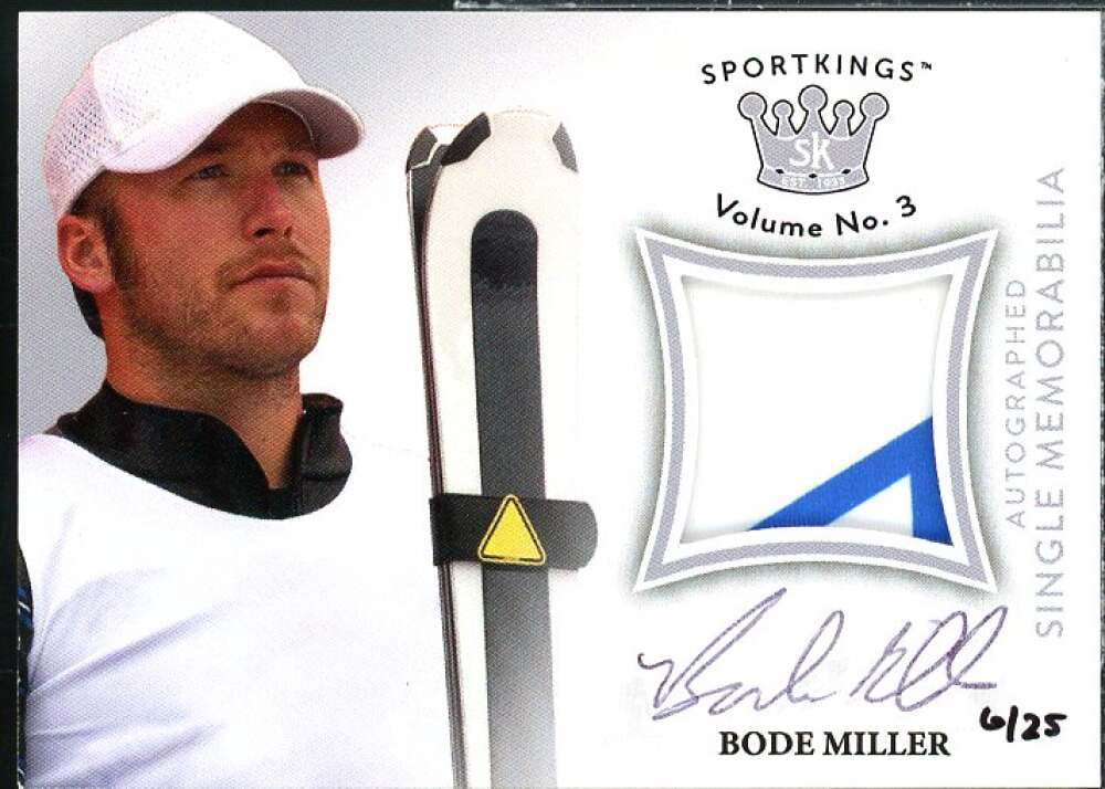Bode Miller Card 2022 Sportkings Volume 3 Single Autographed ...