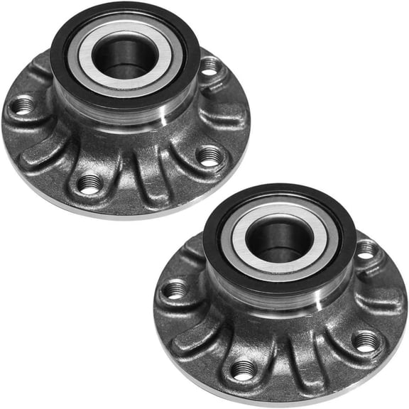 Bode-man Pair 512336 Rear Wheel Hub Bearing Assembly for Audi Volkswagen Fits select: 2012-2014 VOLKSWAGEN JETTA TDI, 2008-2019 VOLKSWAGEN GTI
