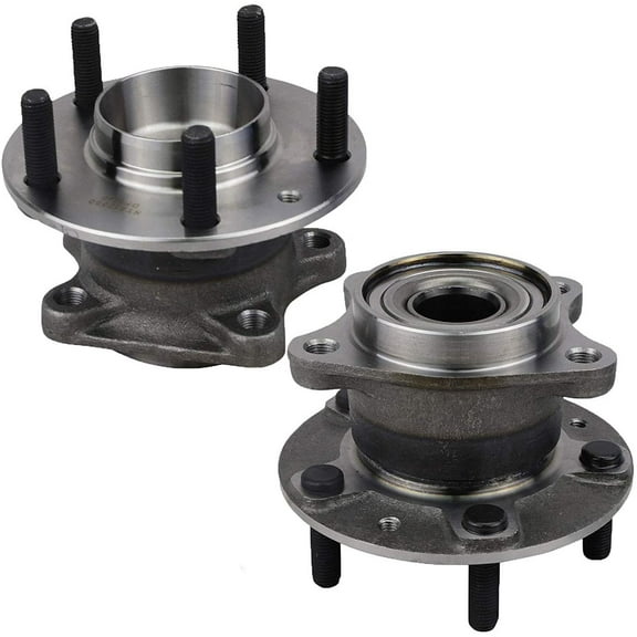 Bode-man Pair 8LUG Front Wheel Hub & Bearing Assembly for 1999-2004 Ford F-350 F-250 Super Duty SRW; 4WD / for 2000-2002 Ford Excursion 4WD