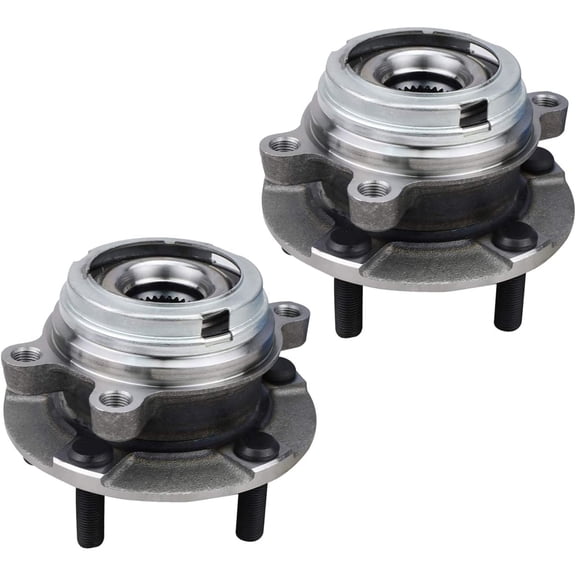 Bode-man Pair Front Wheel Hub & Bearing Assembly for 2003-2007 Nissan Murano, 2004-2009 Nissan Quest