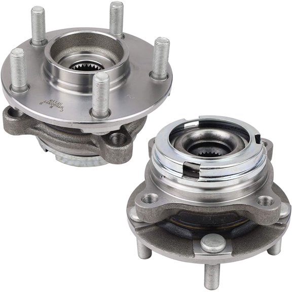 Bode-man Pair Front Wheel Hub & Bearing Assembly for 2009 2010 2011 2012 2013 2014 2015 2016 GT-R