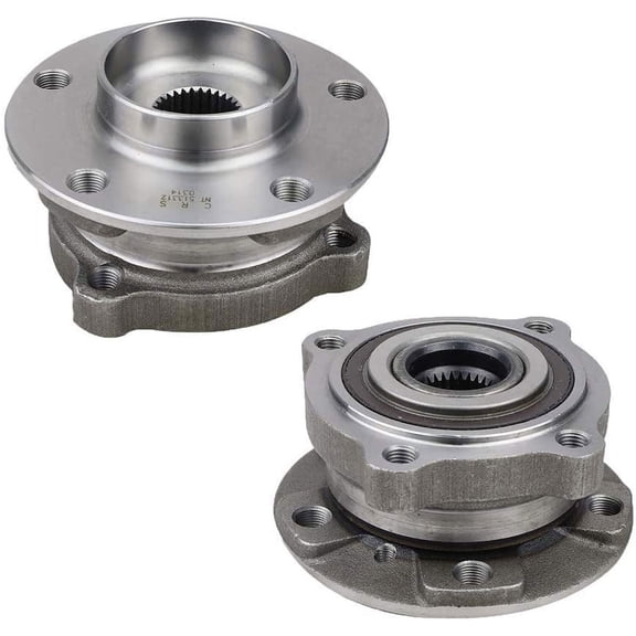 Bode-man Pair Front Wheel Hub & Bearing for 2010-2013 BMW X5-M / 2010-2014 BMW X6-M
