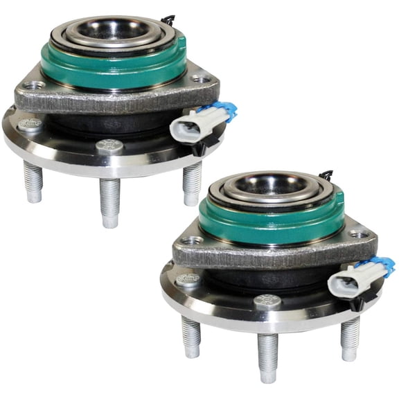 Bode-man Pair Front Wheel Hub and Bearing Assembly 6-LUG for 2006 2007 2008 2009 Cadillac STS-V