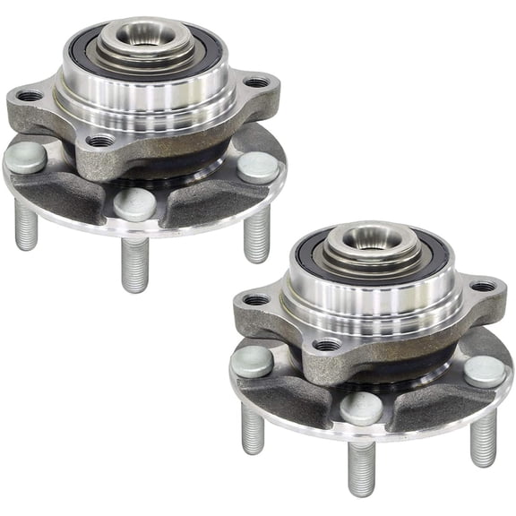 Bode-man Pair Front Wheel Hub and Bearing Assembly for 2003-2009 Nissan 350Z, 2004-2007 Infiniti G35 RWD