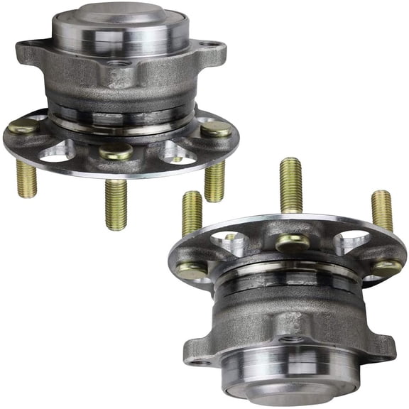 Bode-man Pair REAR Wheel Hub and Bearing Assembly for 2014 2015 Honda Accord Hybrid, Plug-In