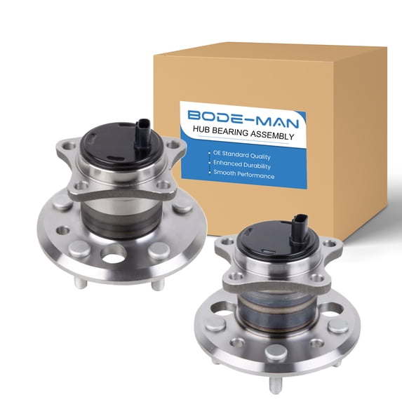 Bode-man Pair Rear Wheel Bearing and Hub Assembly for 2002-2011 Toyota Camry/ 2004-2006 ES330/ 2007-2012 ES350