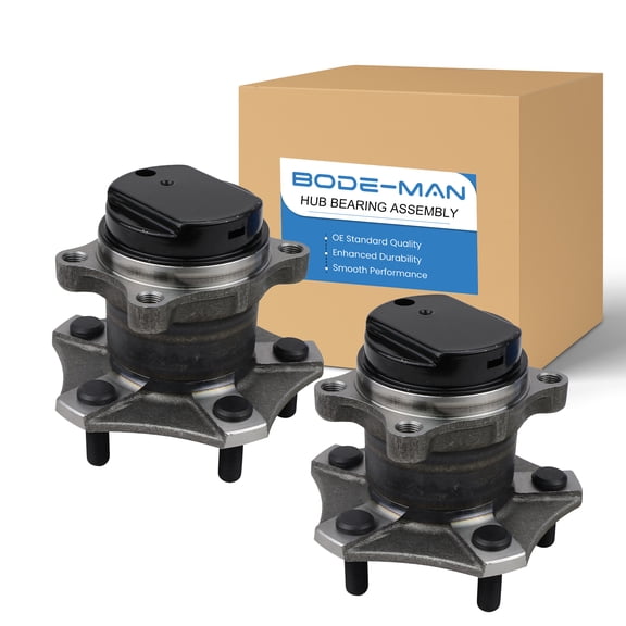 Bode-man Pair Rear Wheel Bearing and Hub Assembly for 2008-2013 Nissan Rogue 2WD 2014-2015 Rogue Select