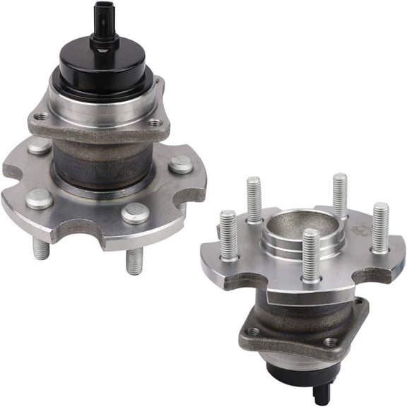 Bode-man Pair Rear Wheel Bearing and Hub Assembly for 2009-2013 Toyota Matrix (S, XR Models) / 2009 Pontiac Vibe (Base Models) - 2WD 2.4L Only