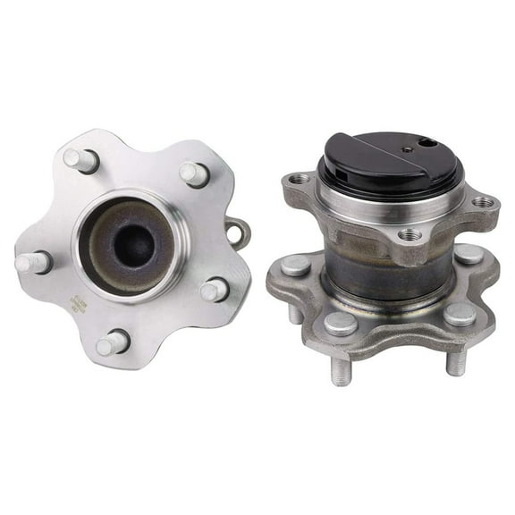 Bode-man Pair Rear Wheel Bearing and Hub Assembly for 2011-2016 Nissan Juke, 2011-2012 Leaf - 2WD Models