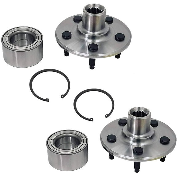Bode-man Pair Rear Wheel Hub and Bearing Assembly for 2007-10 Ford Explorer Sport Trac/ 2002-10 Ford Explorer 4-Door Models/ 2002-10 Mercury Mountaineer/ 2003-05 Lincoln Aviator