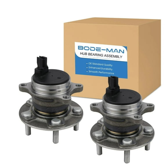 Bode-man Pair Rear Wheel Hub & Bearing Assembly for 2012 2013 2014 2015 2016 Ford Focus Models Without Active Park Assist