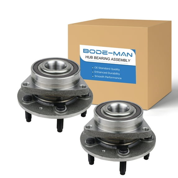 Bode-man Pair Rear Wheel Hub Bearing Assembly w/ ABS For 2013 - 2017 Cadillac ATS for Specific models