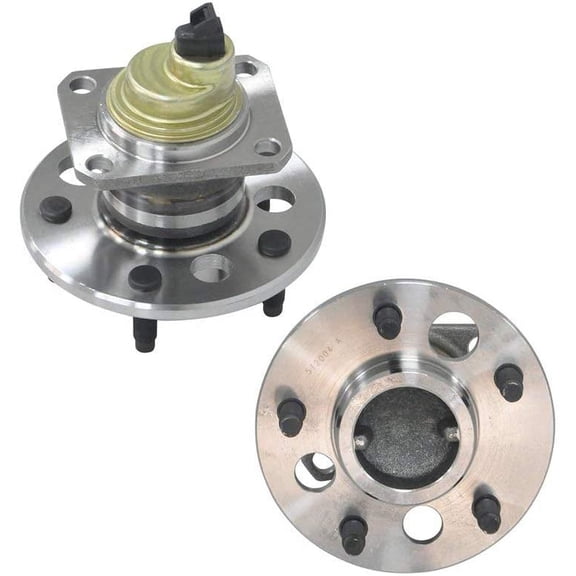 Bode-man Pair Rear Wheel Hub and Bearing Assembly w/ABS for Grand Prix Chevy Lumina Monte Carlo Buick Regal Fits select: 1992-1996 CHEVROLET LUMINA, 1989-1996 OLDSMOBILE CUTLASS SUPREME