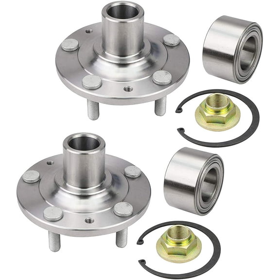 Bode-man Pair Rear Wheel Hub Bearing for AWD 2007-2012 Ford Fusion Mercury Milan Lincoln MKZ