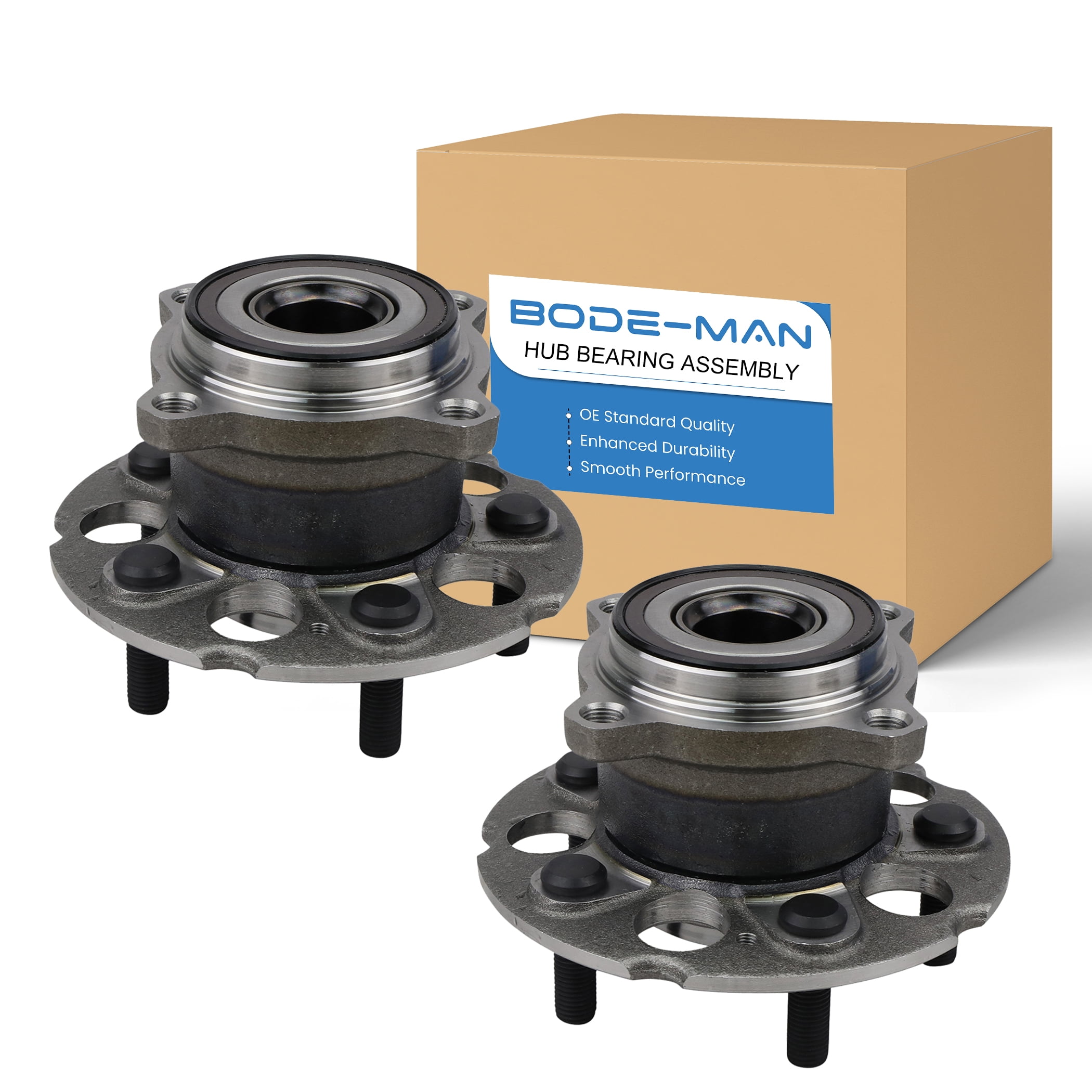 Bode-man Pair Rear Wheel Hub and Bearing Assembly for 2007 2008 2009 2010 2011 Acura RDX/Honda CR-V - 4WD