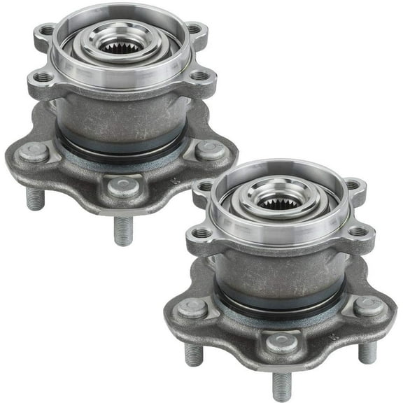 Bode-man Pair Rear Wheel Hub and Bearing Assembly for 2014-2019 Nissan Rogue / Select / Sport ; 14-17 Juke - AWD