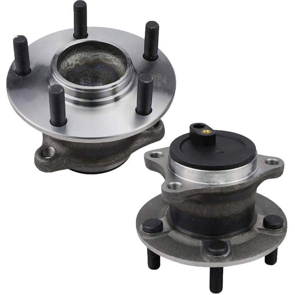 Bode-man Pair Rear Wheel Hub and Bearing Assembly w/ ABS For 2009 2010 2011 2012 2013 Mazda 6