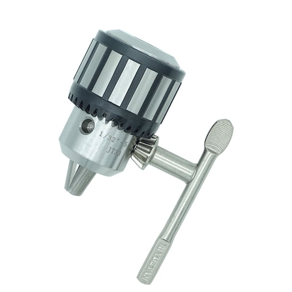 Bodee JT33 1/32" - 5/8" Capacity Tapered Mount Drill Chuck Keyed