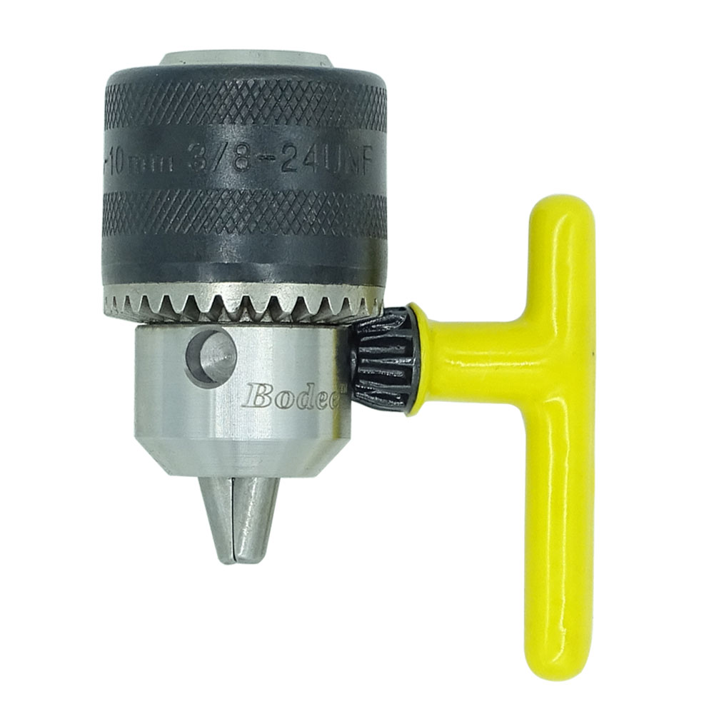 Bodee Keyed Threaded Mount Drill Chuck 3/8" 3/824UNF