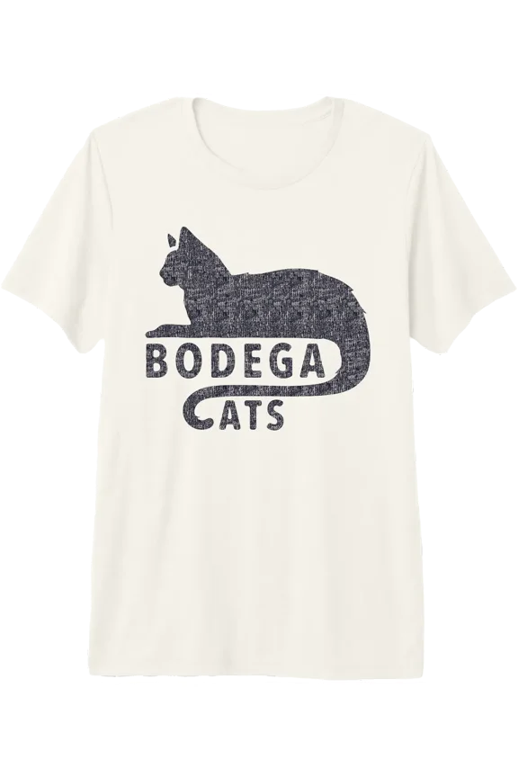 Bodega Cats Black Cat Lover Tri-Blend T-Shirt Size S-5XL
