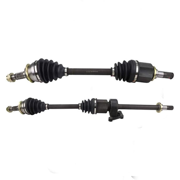 Bodeman 2PC Front CV Axle Drive Shaft Assembly for 2002-2008 Mini Cooper - w/Automatic CVT