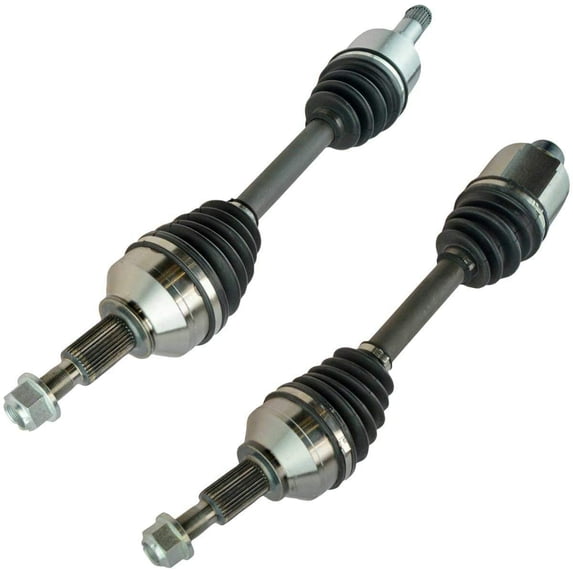 Bodeman 2PC Front CV Axle Drive Shaft Assembly for 2007-2017 Chrysler 200, Sebring, Dodge Avenger, Journey - 2.4L; 2WD