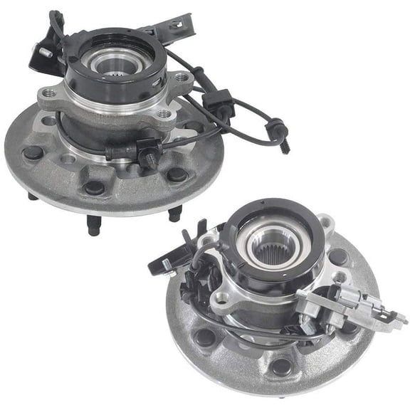 Bodeman 2PC Front Wheel Hub & Bearing Assemblies w/ABS 515110 515111 for 2004-2008 Chevy Colorado 4WD/ GMC Canyon 4WD
