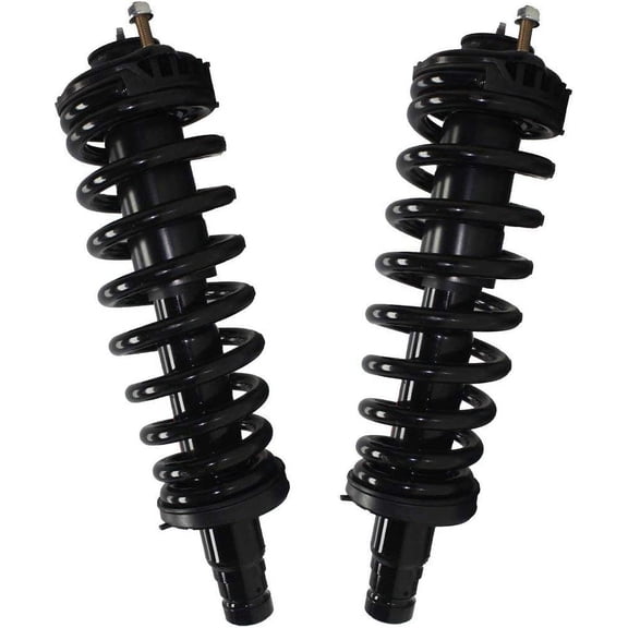 Bodeman 2x Front Complete Strut Spring Assembly for 2002- 2009 Chevy Trailblazer GMC Envoy