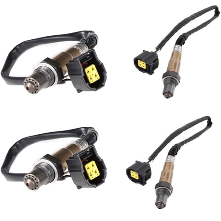 Bodeman 4PC Upstream & Downstream O2 Oxygen Sensor for 2002-2003 Dodge Ram 1500 3.7L - #250-24345, 250-24259