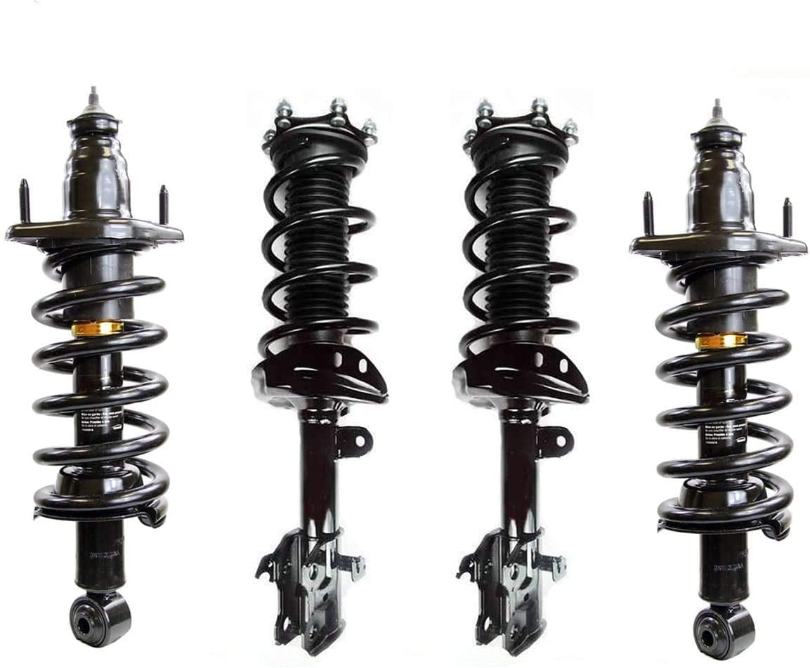 Bodeman All 4 Front And Rear Complete Strut And Coil Spring Assemblies