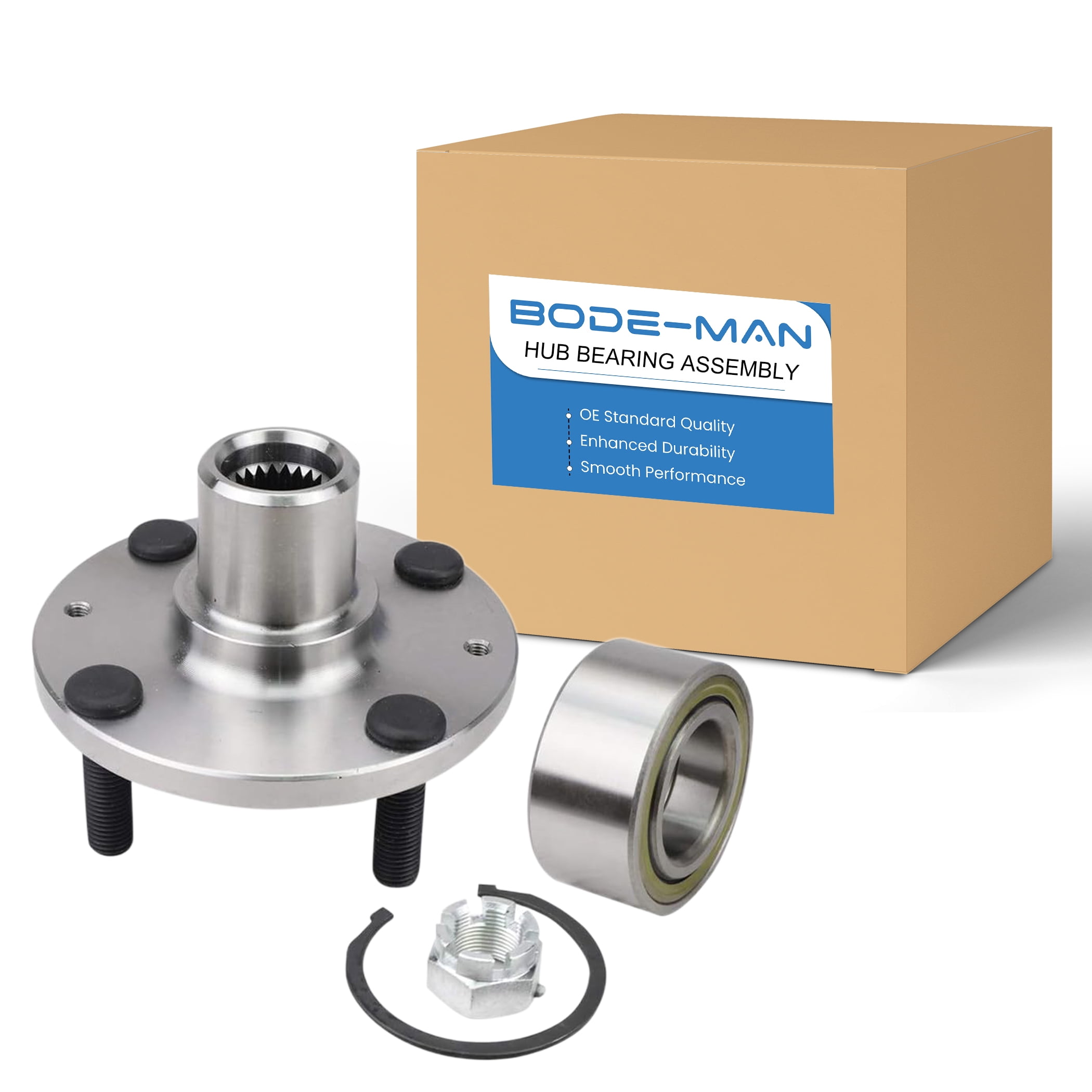 Spectrum Rim Repair Bodeman Front Wheel Bearing and Hub Repair Kit for 2004-2009 Kia ...
