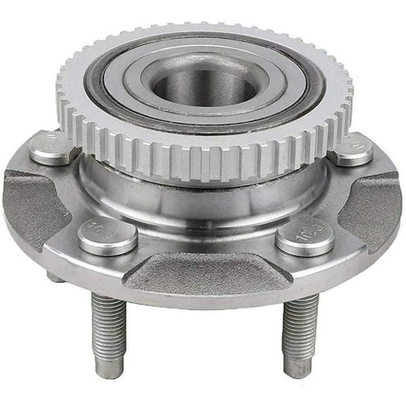 Bodeman Front Wheel Hub and Bearing Assembly w/ABS for 1991-1997 Ford Thunderbird 93-98 Lincoln Mark VIII 91-97 Mercury Cougar RWD