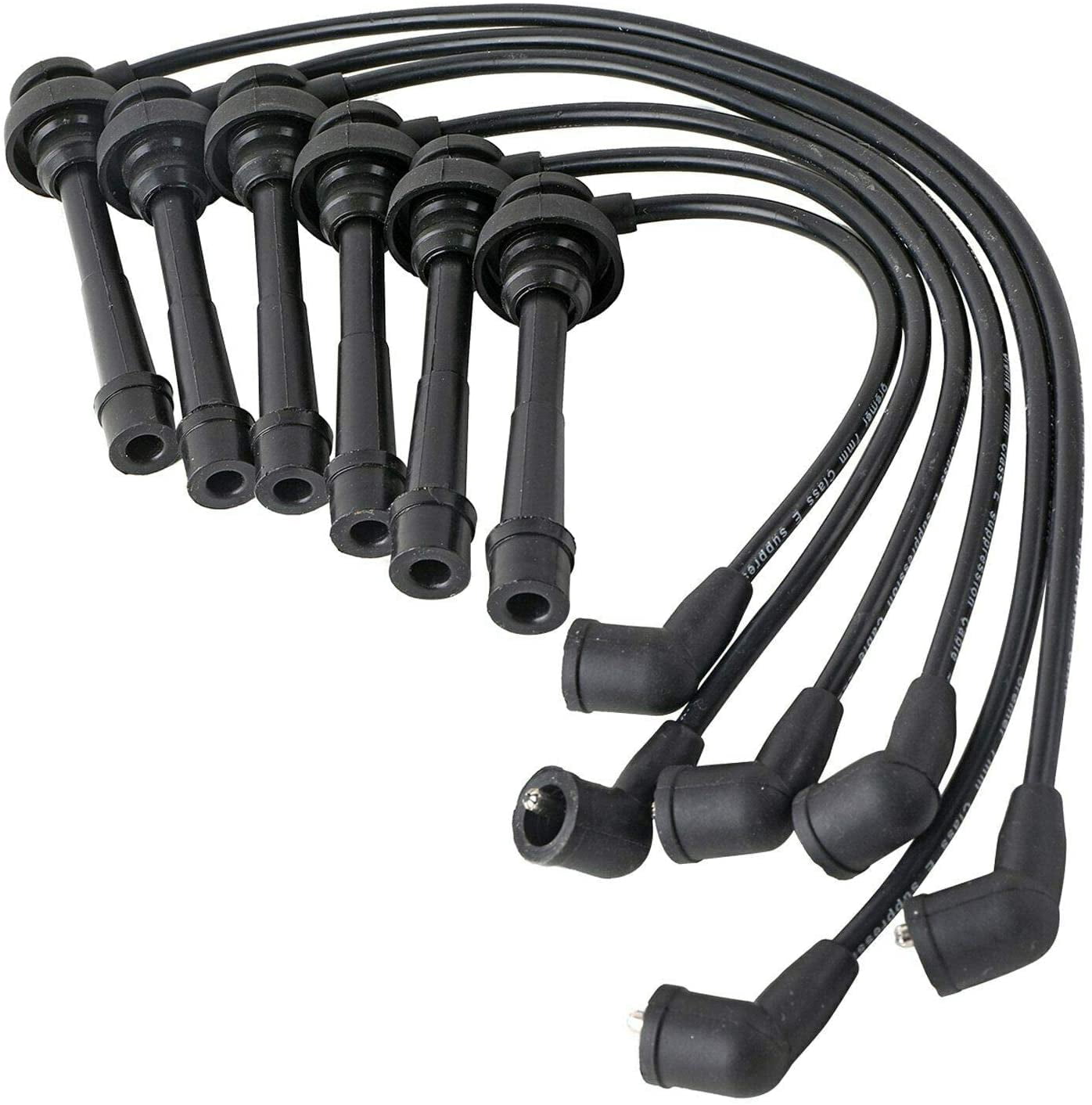 Bodeman Ignition Spark Plug Wires 5mm 6PC Set For 1997 2000 bodeman-ignition-spark-plug-wires-5mm-6pc-set-for-1997-2000