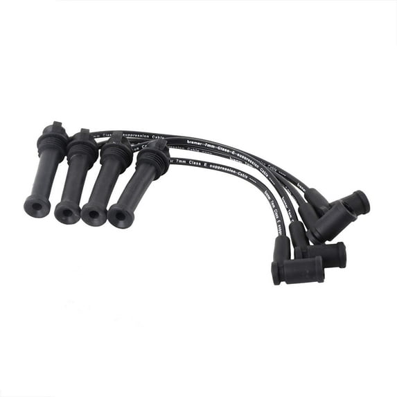 Bodeman Ignition Spark Plug Wires 7mm (4PC Set) for 2001-2011 Ford Ranger, Mazda B2300 - L4 2.3L