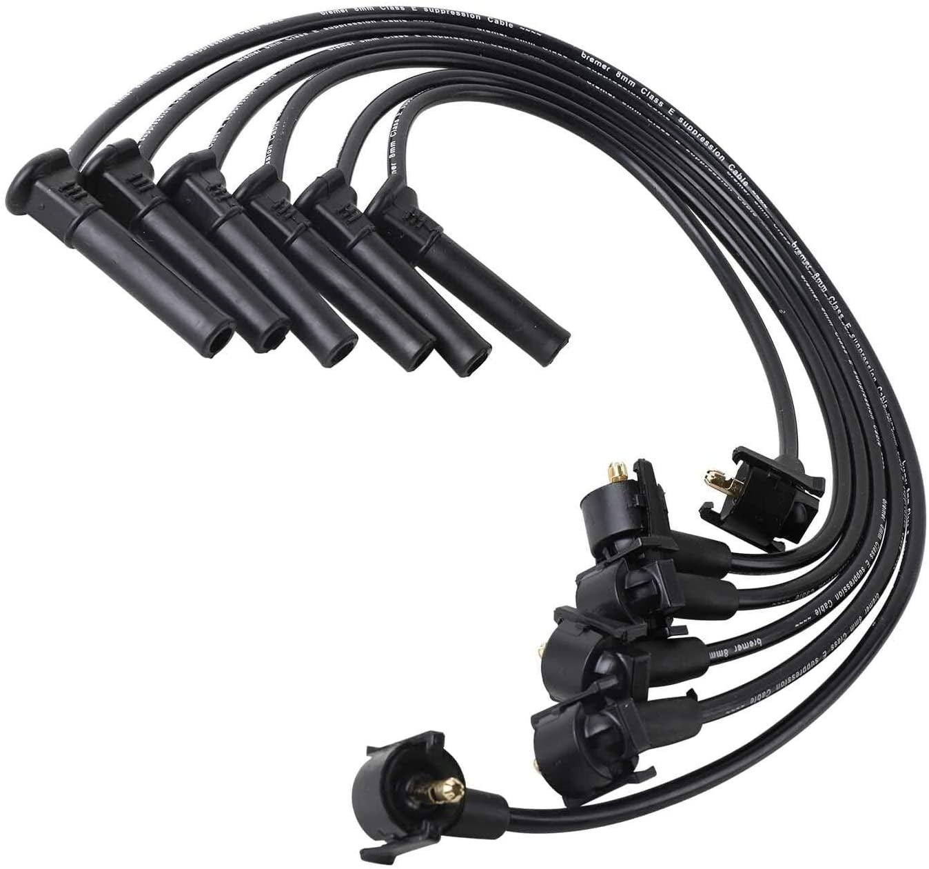 Bodeman Ignition Spark Plug Wires 7mm (6PC Set) for 20052009 Ford