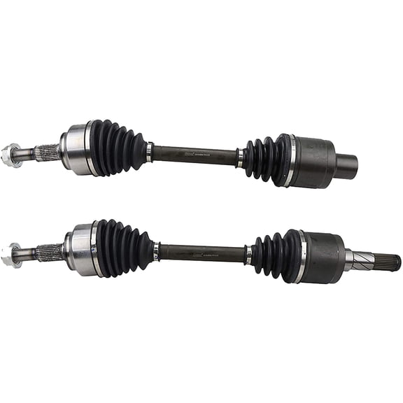 Bodeman Pair 2 Front CV Axle Drive Shaft Assembly (Driver and Passenger Side) for 2005 2006 2007 2008 2009 2010 Jeep Commander, Grand Cherokee - 4WD, AWD, without Limited Slip