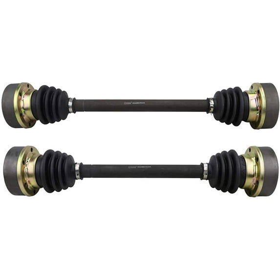 Bodeman Pair 2 Rear CV Axle Half Shaft Assembly for 1983-1991 Volkswagen Vanagon - Automatic Trans. Only