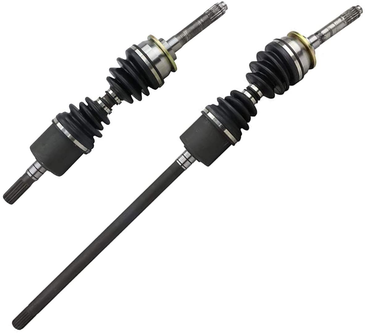 Bodeman Pair 2 Replacement Front CV Axle Shafts (Left and Right Side ...