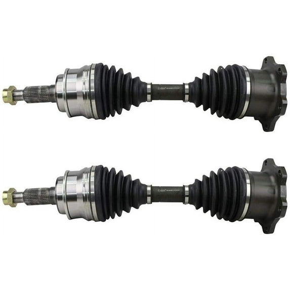 Bodeman Pair of 2 Front CV Axle Half-shaft Assemblies for 1988-1999 K-Series 4WD Truck w/8Lug Wheels